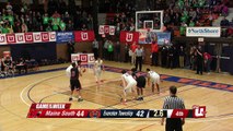 Panier de basket à travers tout le terrain à la dernière seconde d'un match !