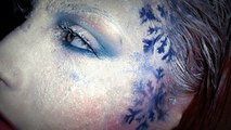Frozen Makeup / Snow Queen Frost Look / Winter, Ice Make-up Tutorial