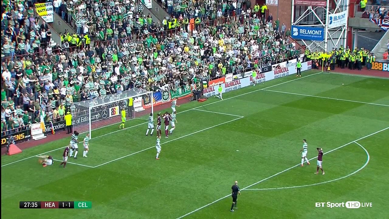 Hearts 1 Celtic 3 - 6th May 2018
