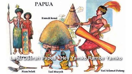 Hey Yamko Rambe Yamko - INTRUMENTAL Lagu TRADISIONAL Daerah PAPUA