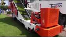 Artificial Turf  Football Fields & Golf Courses Grass Mega Machines Heavy Equipment