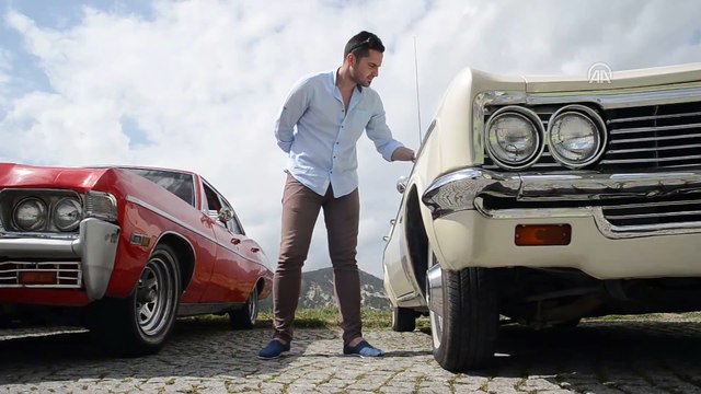 Klasik otomobil tutkunları Kütahya'da buluştu - KÜTAHYA