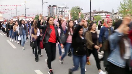 'Hedef Kızılelma' yürüyüşü düzenlendi - SİVAS