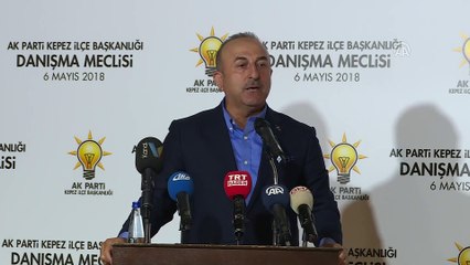 Dışişleri Bakanı Çavuşoğlu: 'Türkiye'deki mazlumların değil dünyadaki mazlumların umudu olduk' - ANTALYA