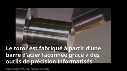 La clé à choc pneumatique  Comment c’est fait