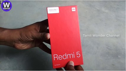 Redmi 5 UnBox  Review I Tamil Wonder Channel