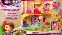 Sofia the First Magical Talking Castle Disney Princess Amber Talking Clover the Rabbit Royal Family