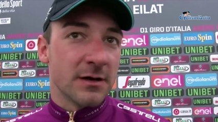 Tour d'Italie 2018 - Elia Viviani, et de deux : "C'était différent ce sprint"