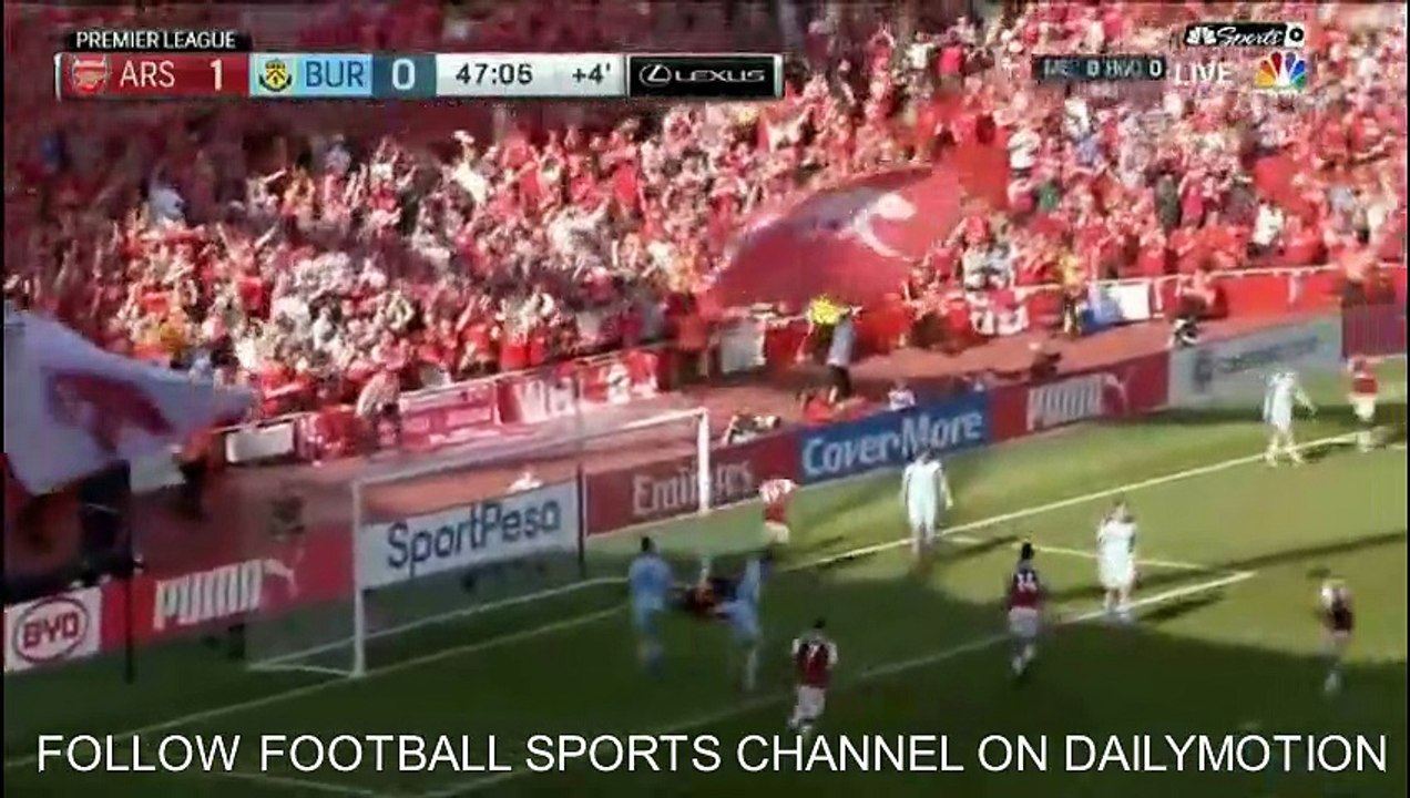 All Goals Arsenal 5-0  Burnley
