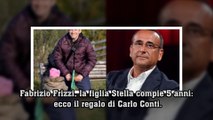 Fabrizio Frizzi, la figlia Stella compie 5 anni: ecco il regalo di Carlo Conti.