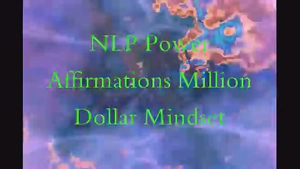 NLP Power Affirmations - Million Dollar Mindset (by Jon Mercer)