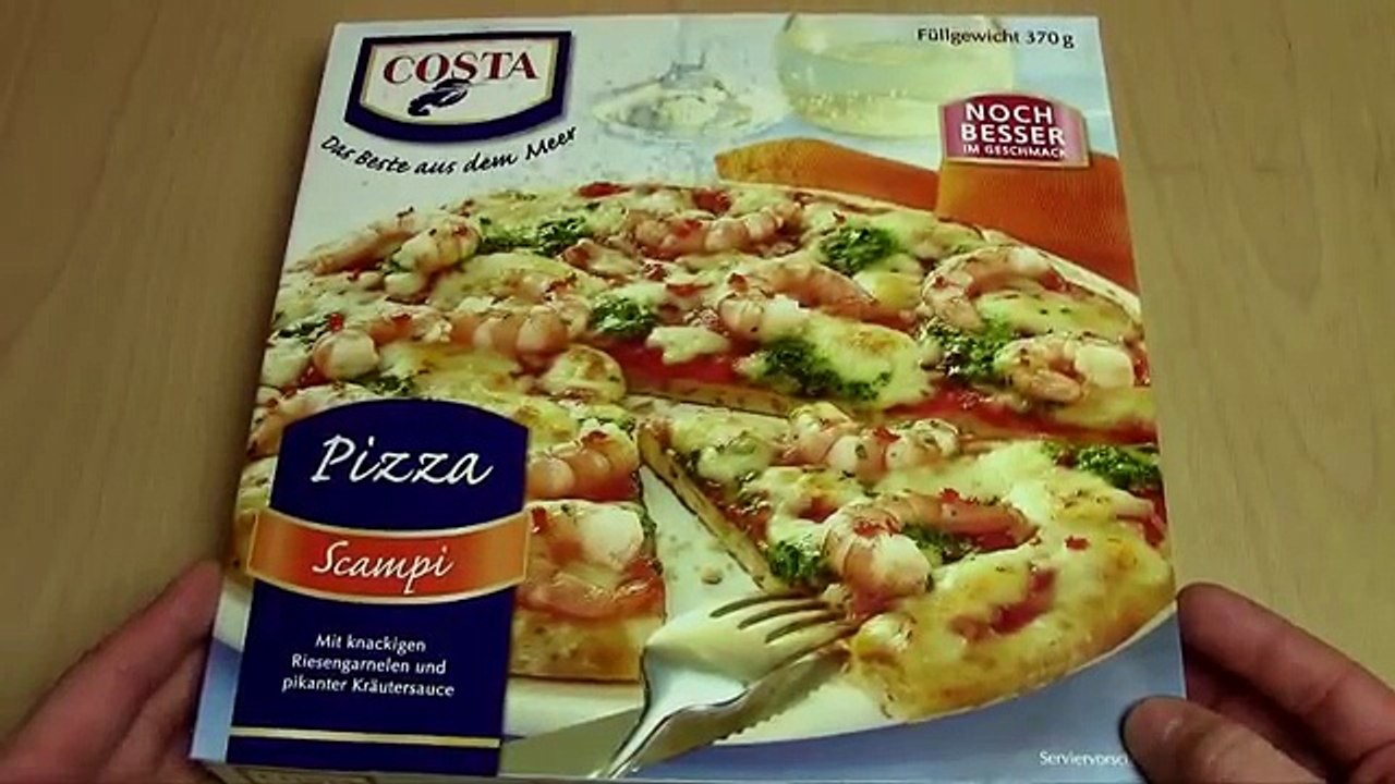 Costa Pizza Scampi (Food Testing)