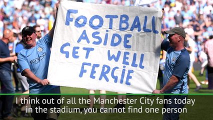 Guardiola's message to 'amazing person' Ferguson