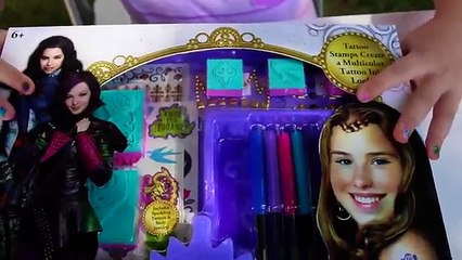 DISNEY DESCENDANTS BODY ART and TATTOO SET Review