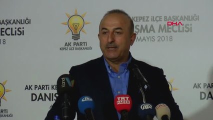 Antalya Dışişleri Bakanı Çavuşoğlu: Türkiye'ye Karşı Ekonomik Saldırı İçerisindeler-Hd