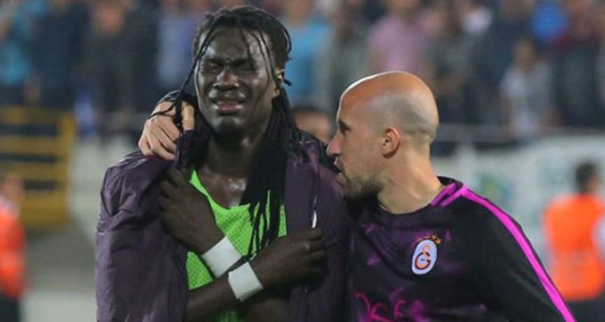 Galatasaraylı Gomis Maç Sonu Hüngür Hüngür Ağladı