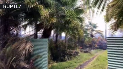 Volcano continues to spew lava on Hawaii's Big Island