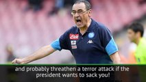 Emotional Sarri hints at leaving Napoli