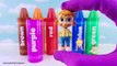 Goldie and the Bear Finger Family Nursery Rhymes Crayon Toy Surprises! Best Learn Colors Video