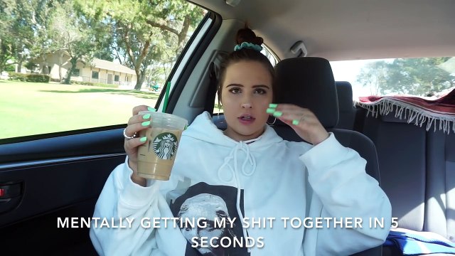 ORDERING ALL MY FAVORITE STARBUCKS DRINKS