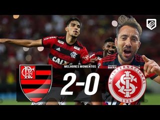 Flamengo 2 x 0 Internacional (HD) Melhores Momentos - Brasileirão 06/05/2018