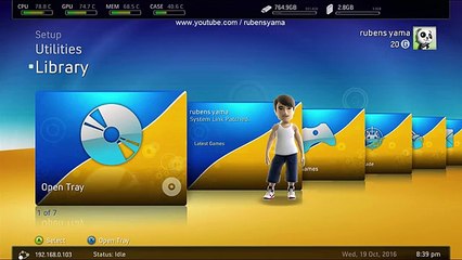 NOVA -( Freestyle 775 )- UPDATE 17.10.2016 - BY : Gualdimar - Para Xbox 360 RGH