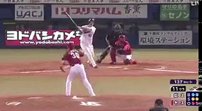 ヤクルト坂口 11回裏サヨナラタイムリーツーベースヒット 5月6日 ヤクルトVS広島