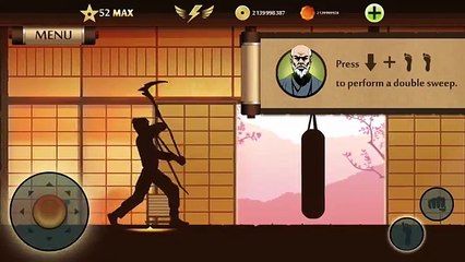 Shadow Fight 2 - Unlocking, Equiping and Upgrading all Weapons (Act 1-Hero Reborn)