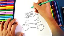 Como dibujar a Grandulón y Sr. Peluche de TROLLS | How to draw Biggie and Mr Dinkles