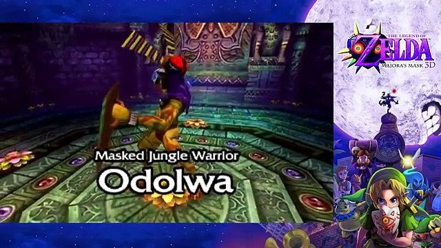 MASQUE du DIEU DEMON / DEITY LINK vs BOSS - ZELDA MAJORAS MASK 3DS