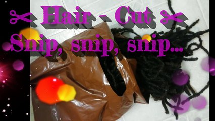 Hair Cut - Cutting off my locks