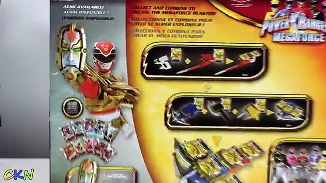 Power Rangers Megaforce Weapons Surprise Toys Gosei Morpher Dragon ...