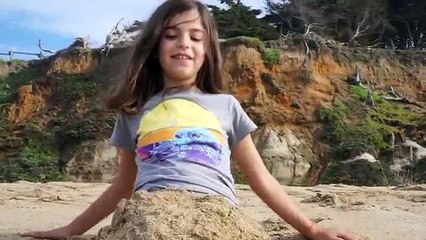 Construction Toys for Kids in Action at the Beach: Big Tonka Truck Collection Digging