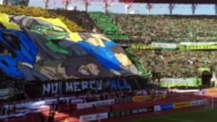 下载视频: Suasana Derby Jatim Persebaya vs Arema FC Liga 1 Indonesia 2018 ( Koreo Bonek )