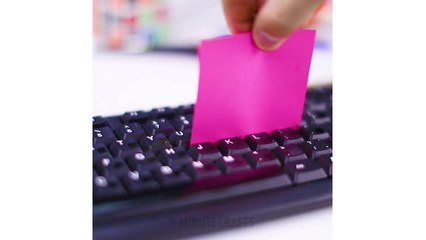 Unusual, yet genius uses for Post-it notes l Daily crafts