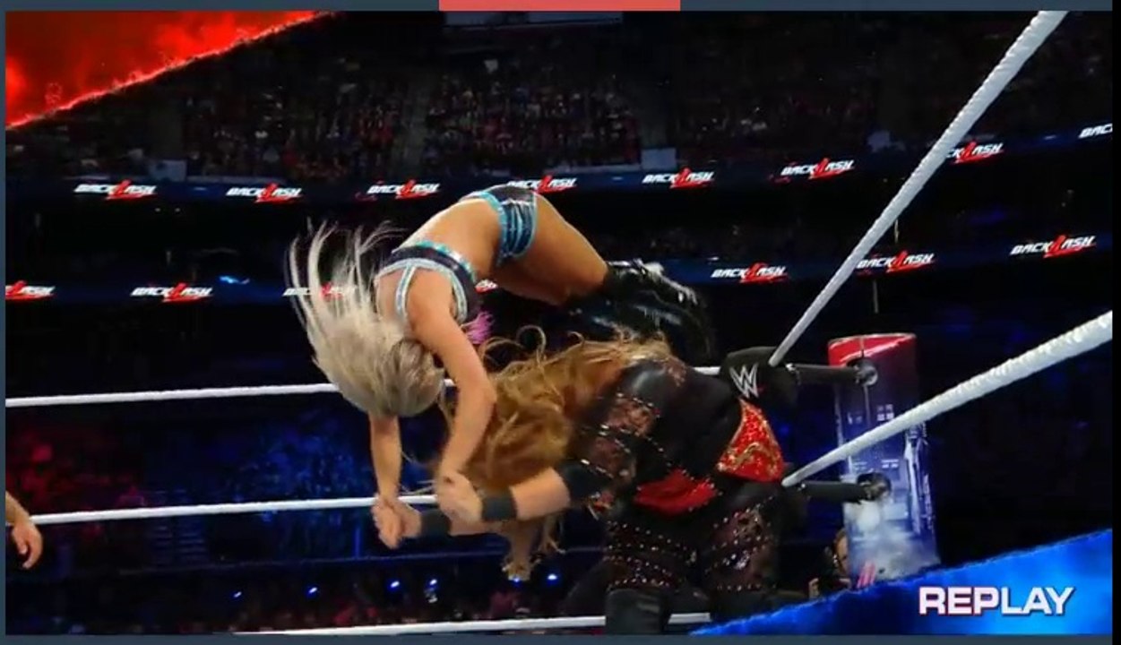 2018 WWE BACKLASH: RAW WOMEN'S TITLE- NIA JAX VS ALEXA BLISS