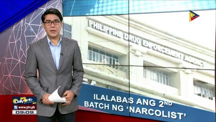 2nd batch ng narco list, ilalabas ng PDEA