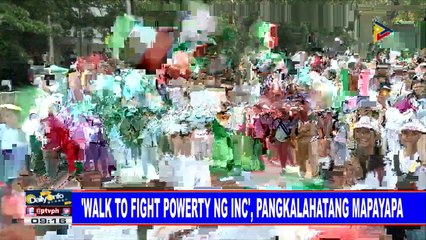 'Walk to Fight Poverty' ng INC, pangkalahatang mapayapa