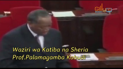 TAARIFA MBAYA ZILIZOTUFIKIA JUMAPILI HII, WAZIRI WA KATIKA ACHAFUA HALI YA HEWA BUNGENI