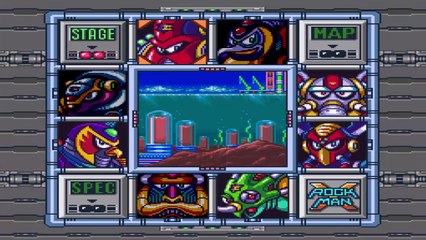 Rockman X (Super Famicom) - Parte #5 - Serpentes do Mar