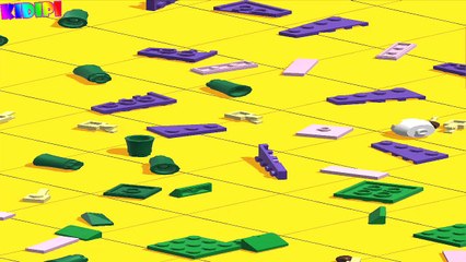 LEGO Flower Tree Cartoons - Lego Flowers Plants Foliage Toys Build for Kids - LEGO Animations