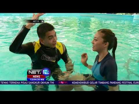 Presenters Challenge, Berenang Bersama Lumba-Lumba - NET 12