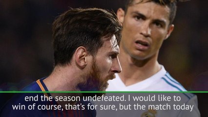 Zidane resigned to Barca achieving unbeaten league season