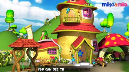 Colors Colors Colors I Can See | Color Song for Kids | Nursery Rhymes and Kids Songs by Mike and Mia