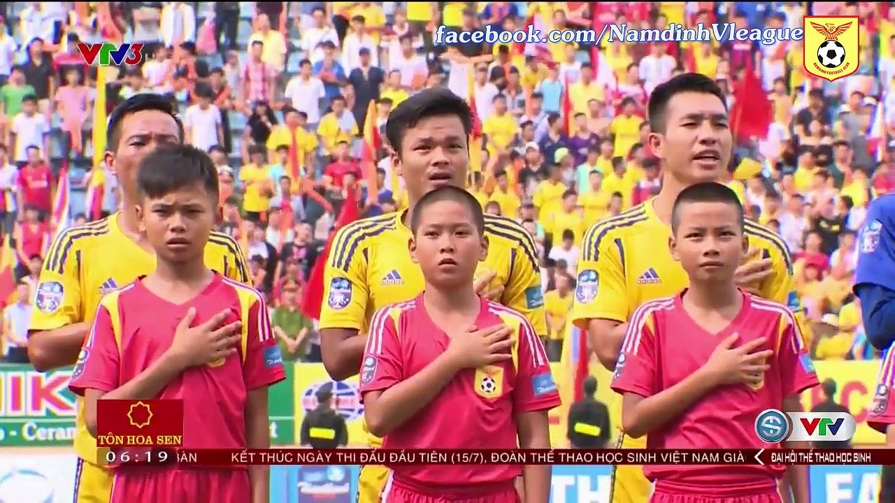 VTV3 Nam Định Mở hội ngày Thăng hạng Vleague 2018