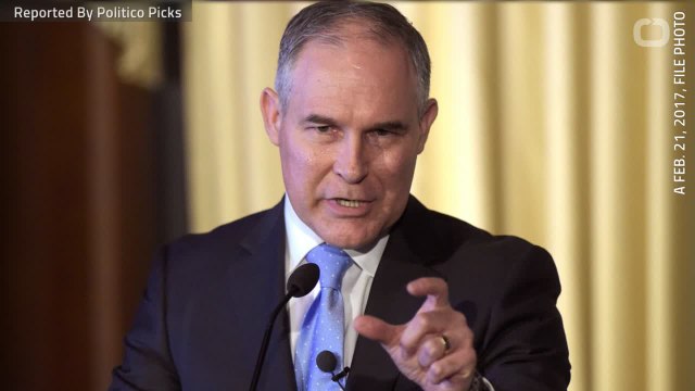 EPA Increases Scrutiny Of Document Requests Related To Scott Pruitt