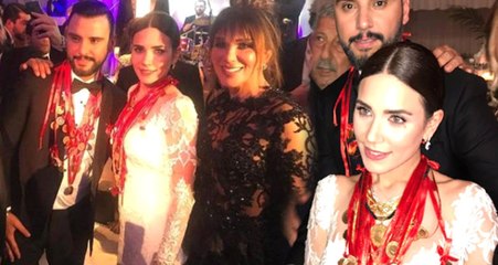 Alişan ve Buse Varol'a Kilo Kilo Altın Taktılar