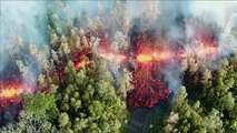 VIDEO: Flying rocks and lava spurting from the ground in Hawaii, after the Kilauea volcano erupted on Thursday.(: Reuters, APTN)