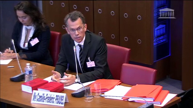 Audition par la Commission des affaires sociales - Commission d'enquête sur le burn out- Assemblée nationale - Pradel avocats -