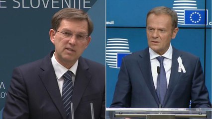 Na Eslovénia, Tusk prepara o futuro dos Balcãs